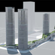 Illustration for article titled Four "Tropical Skyscapers" Commissioned To Keep Shenzhen Stock Exchange HQ Nice and Shady